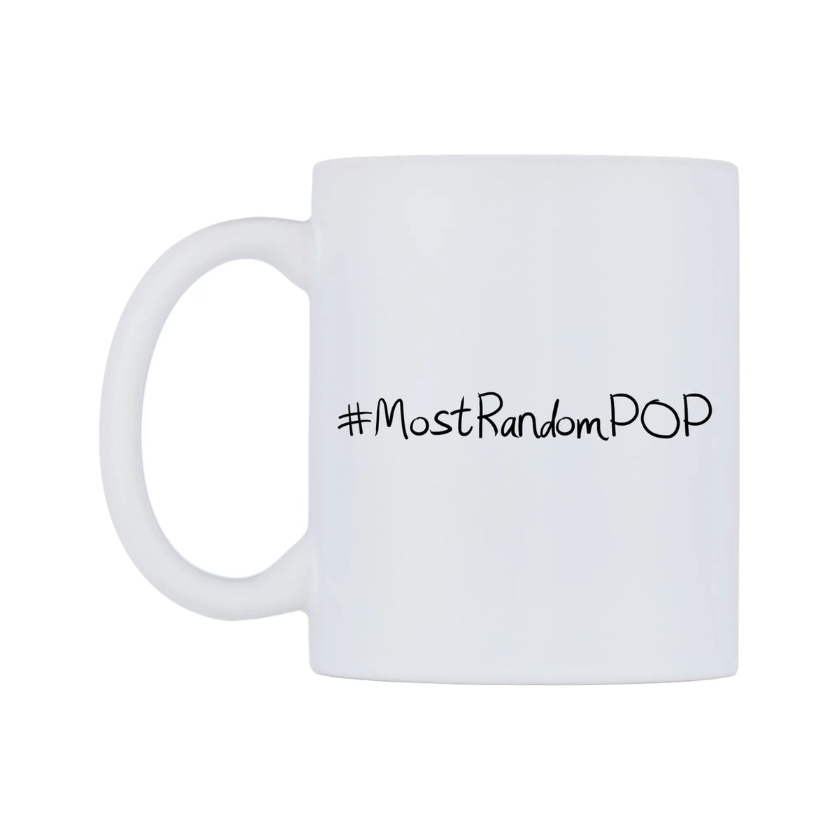 MostRandomPOP Mug — mug, right side, on a white background