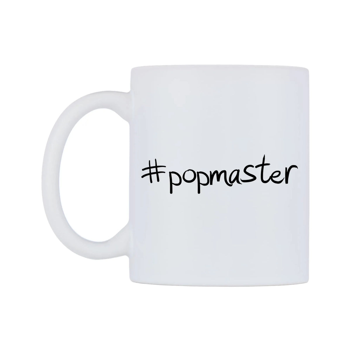 popmaster Mug — mug, right side, on a white background