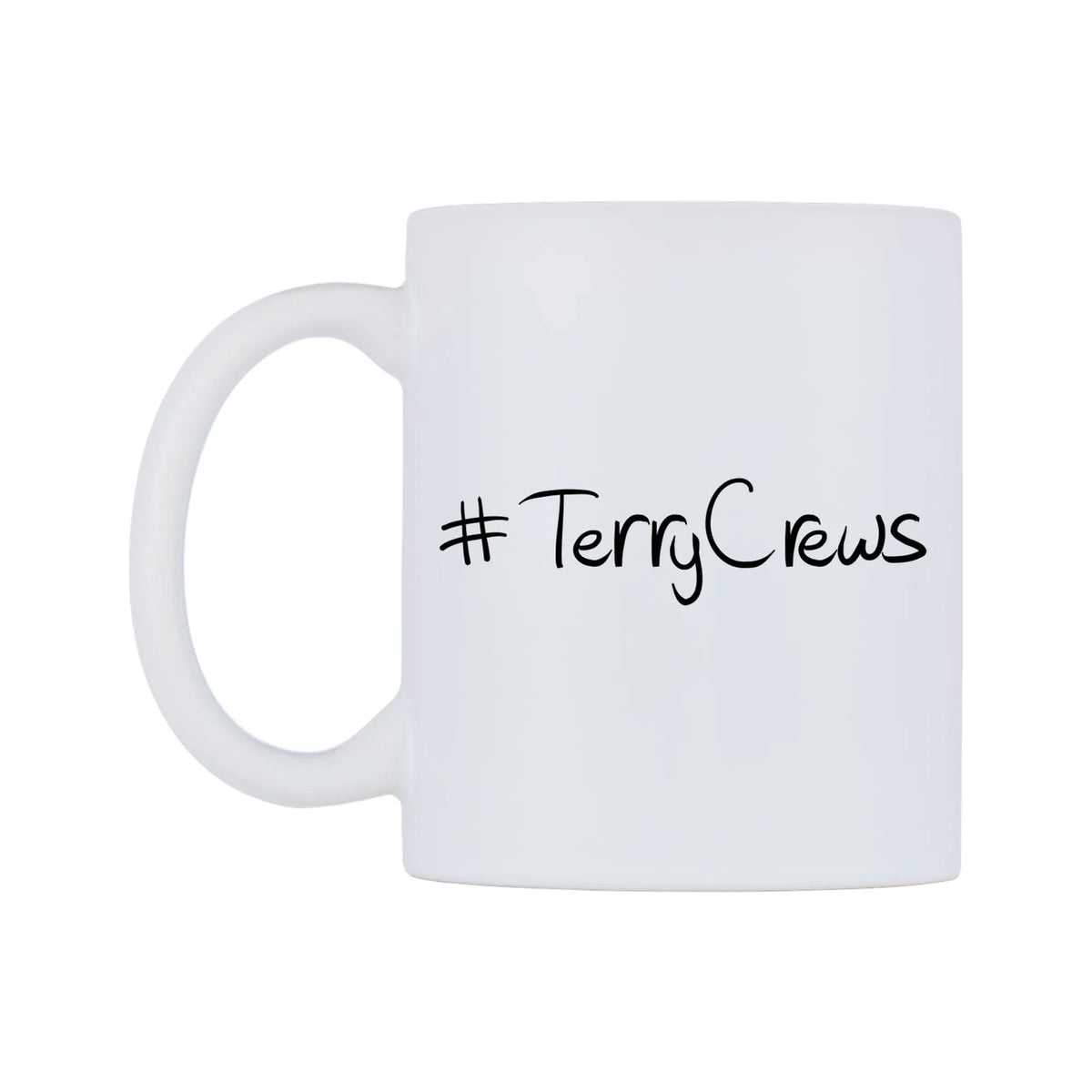 TerryCrews Mug — mug, right side, on a white background