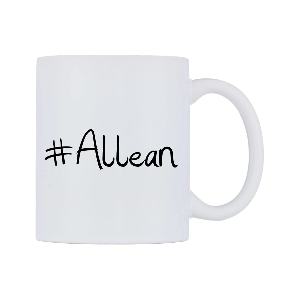Allean Mug — mug, left side, on a white background