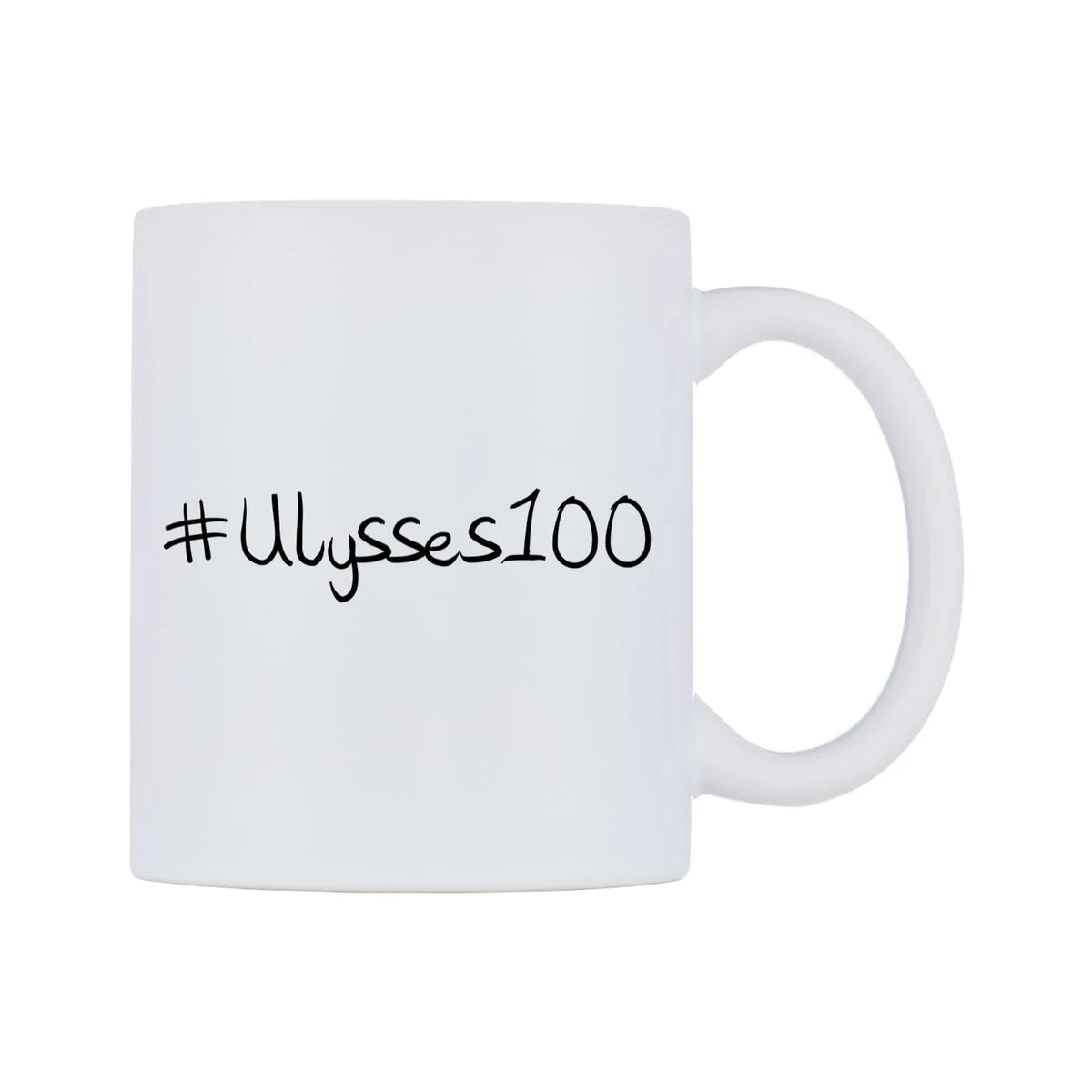 Ulysses100 Mug — mug, left side, on a white background