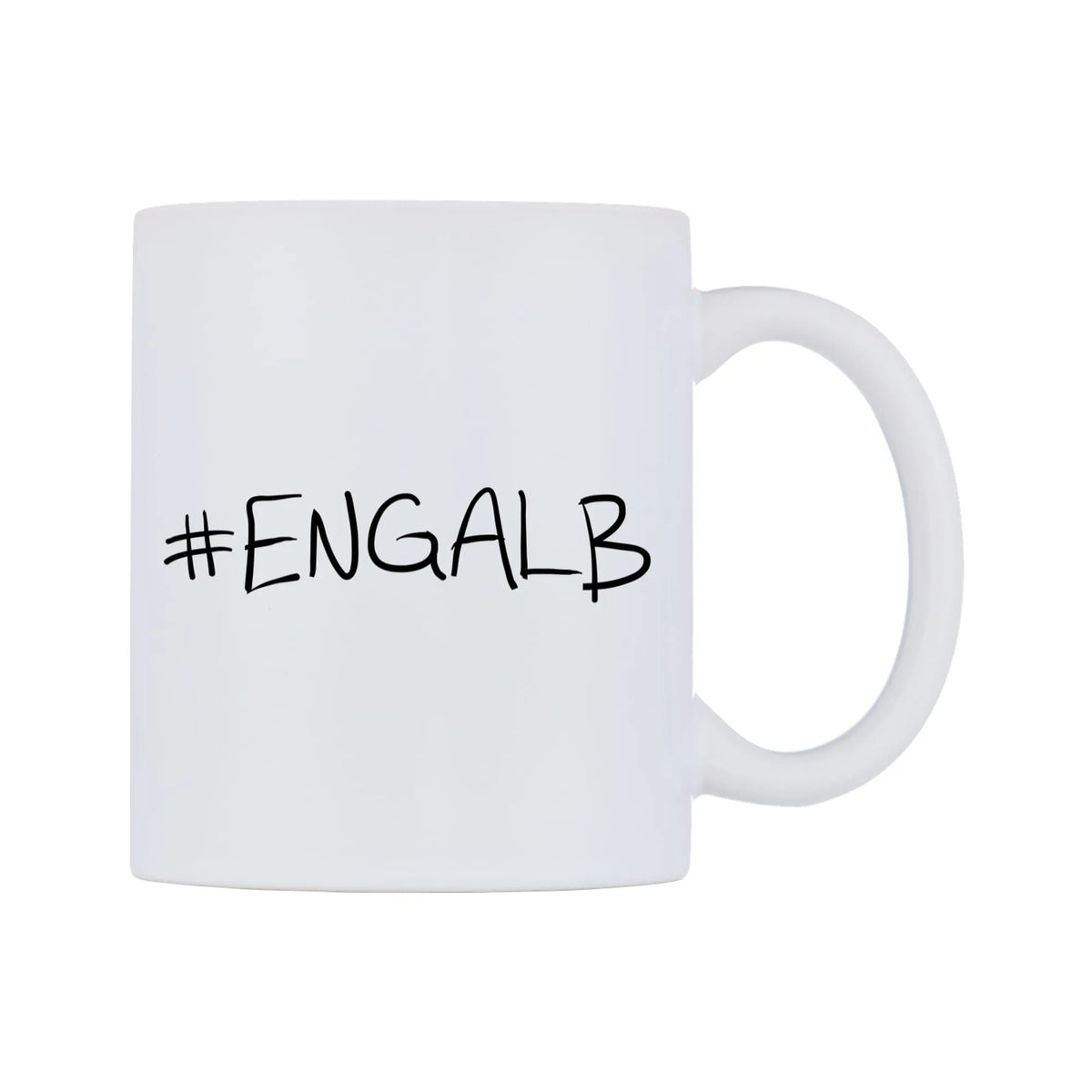 ENGALB Mug — mug, left side, on a white background