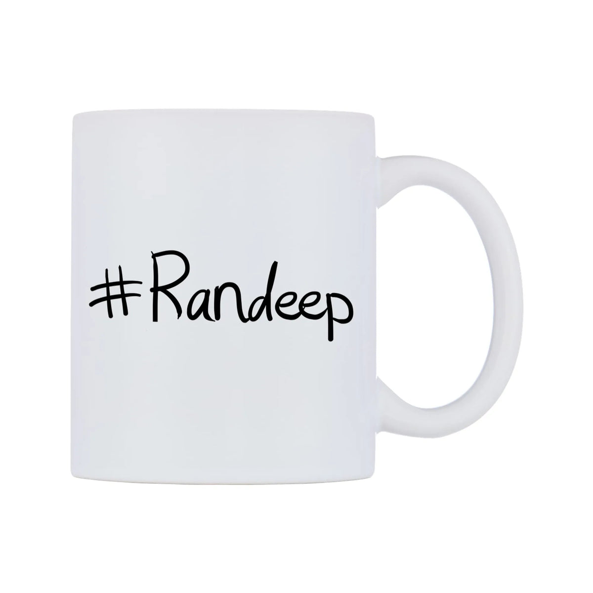 Randeep Mug — mug, left side, on a white background