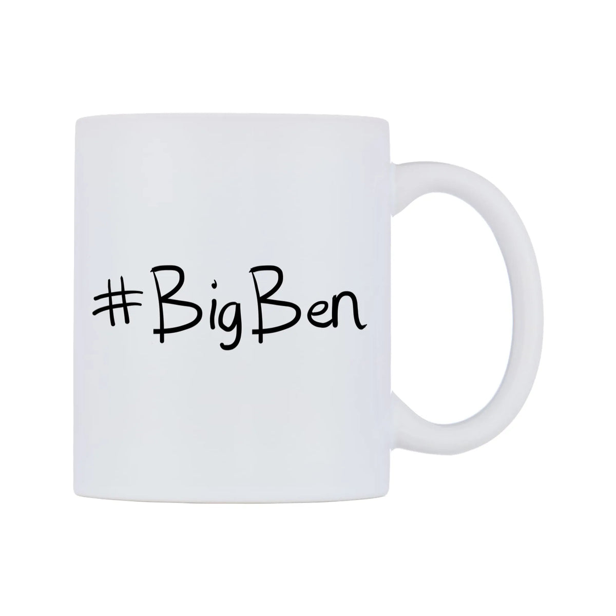 BigBen Mug — mug, left side, on a white background