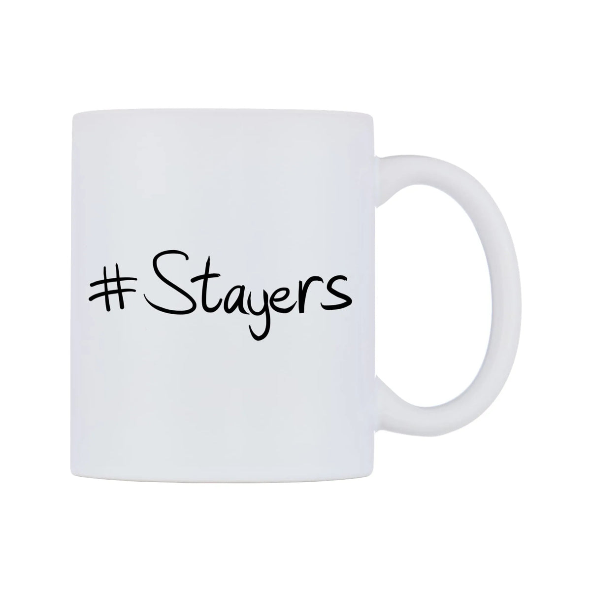 Stayers Mug — mug, left side, on a white background