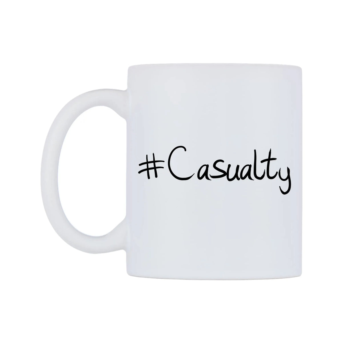 Casualty Mug — mug, right side, on a white background