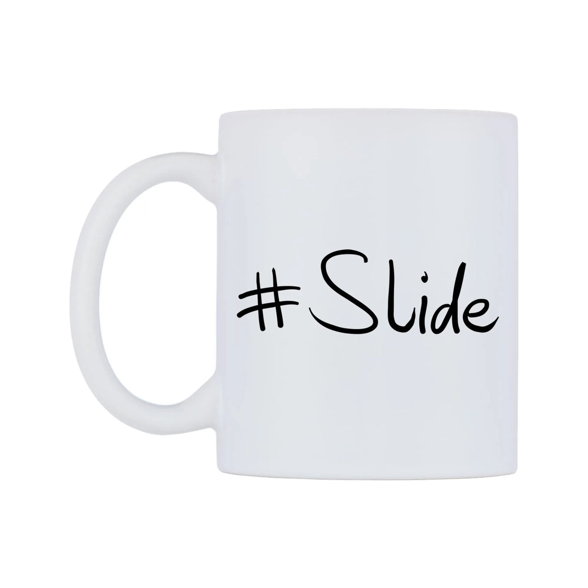 Slide Mug — mug, right side, on a white background