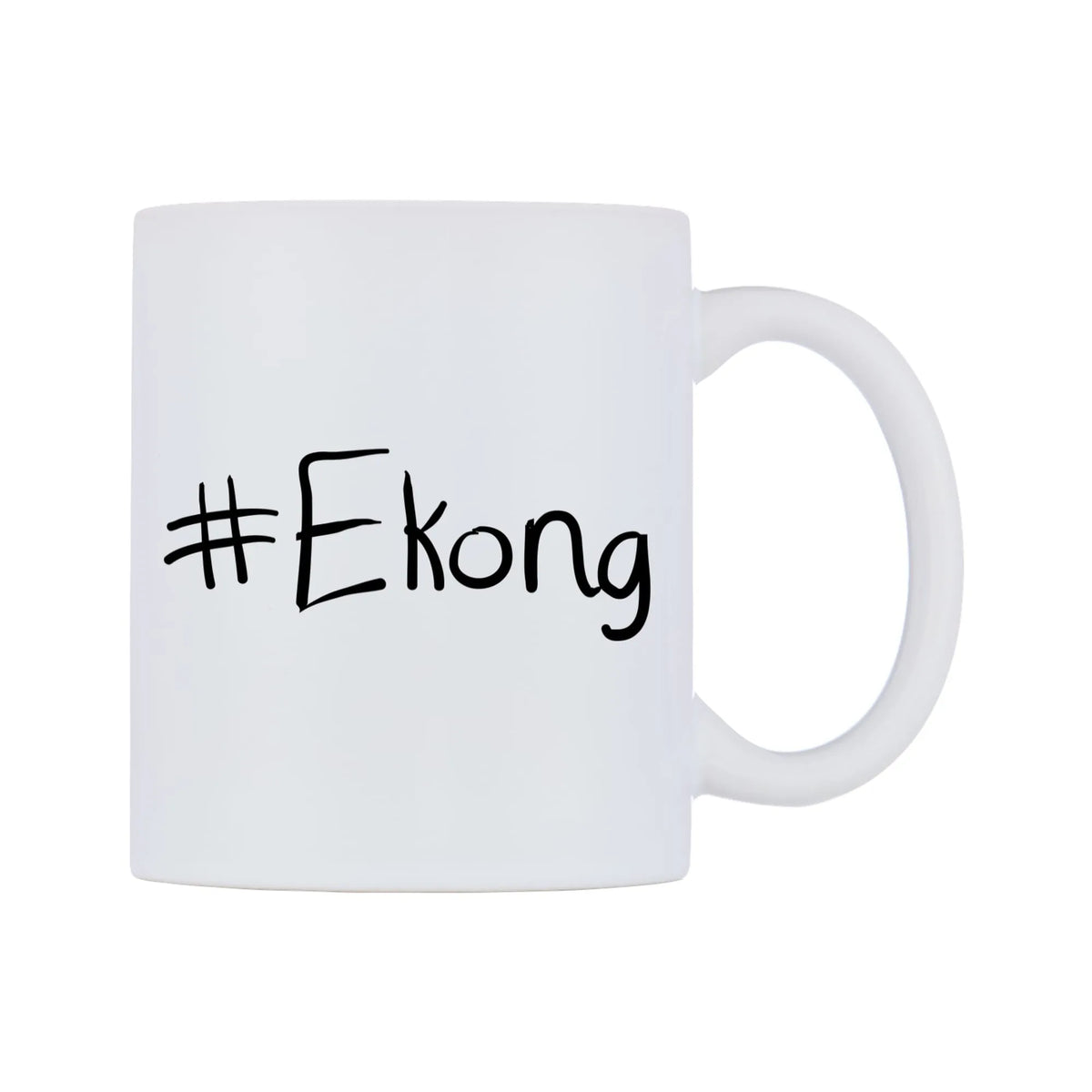 Ekong Mug — mug, left side, on a white background
