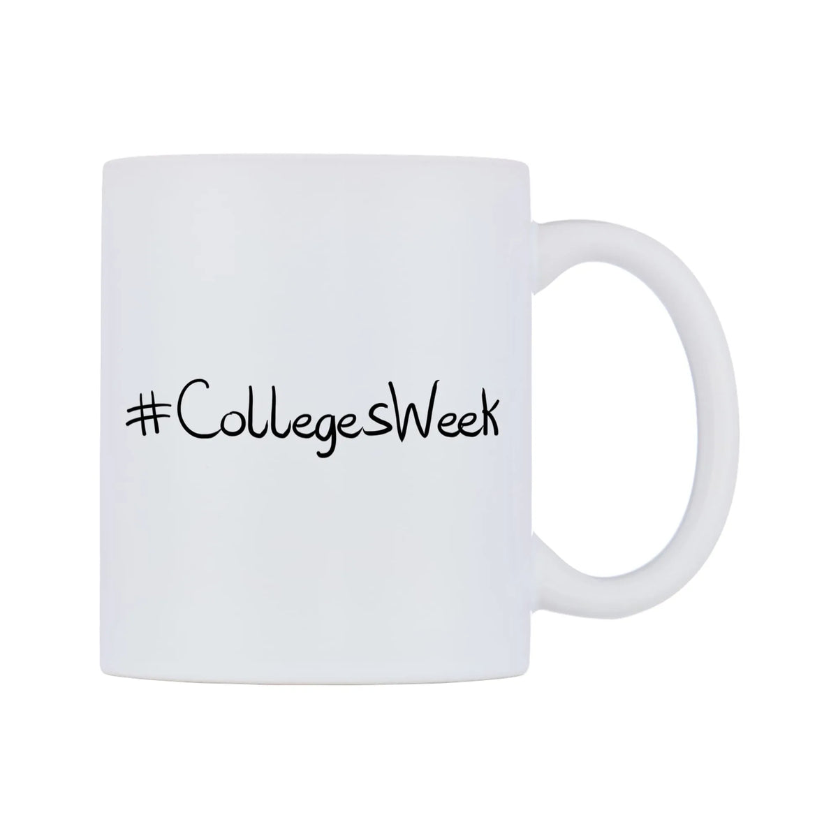 CollegesWeek Mug — mug, left side, on a white background