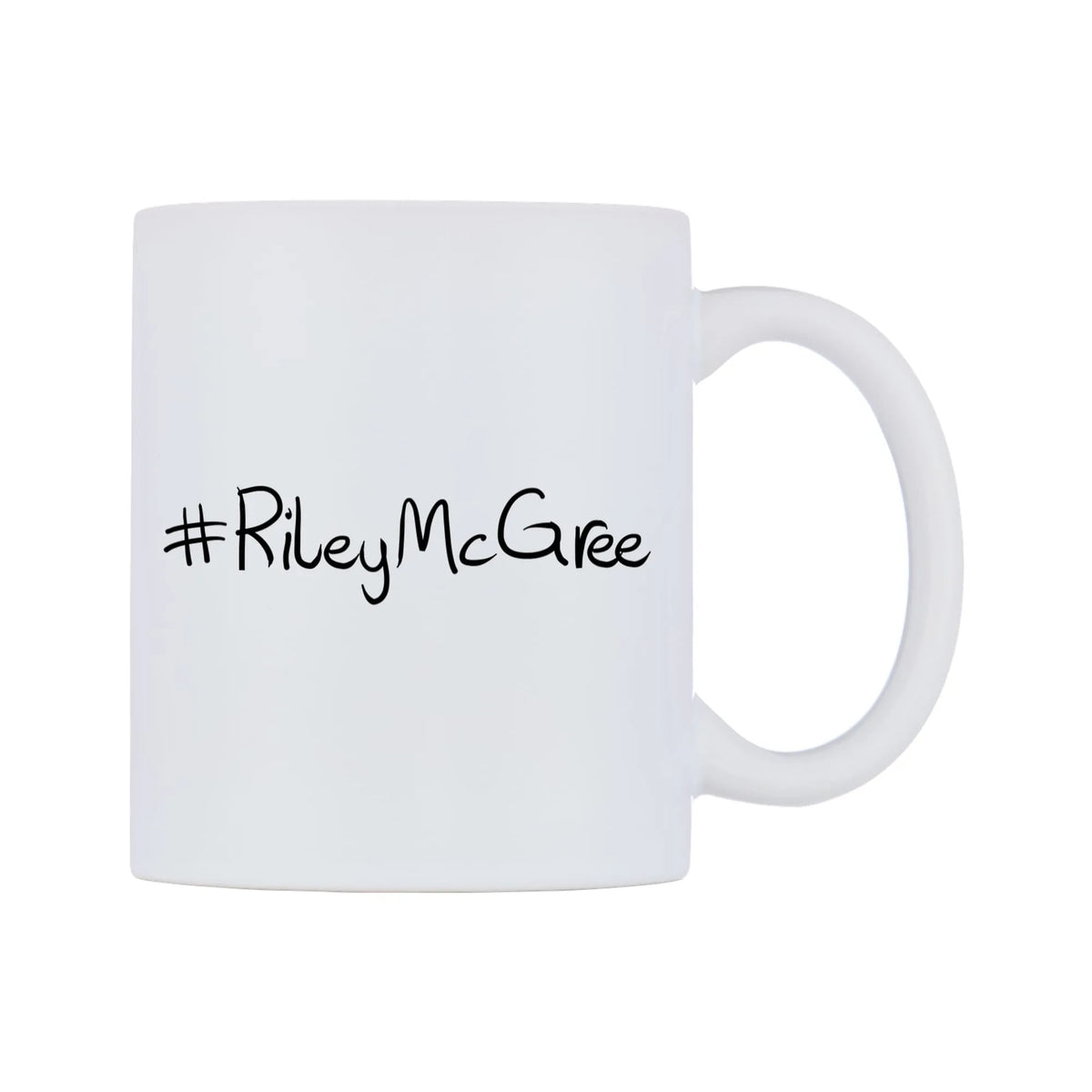 RileyMcGree Mug — mug, left side, on a white background