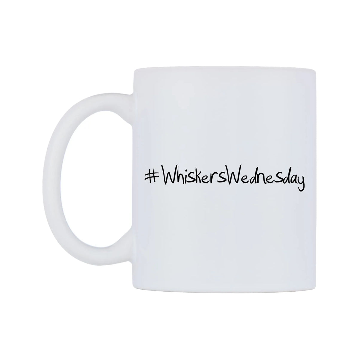 WhiskersWednesday Mug — mug, right side, on a white background
