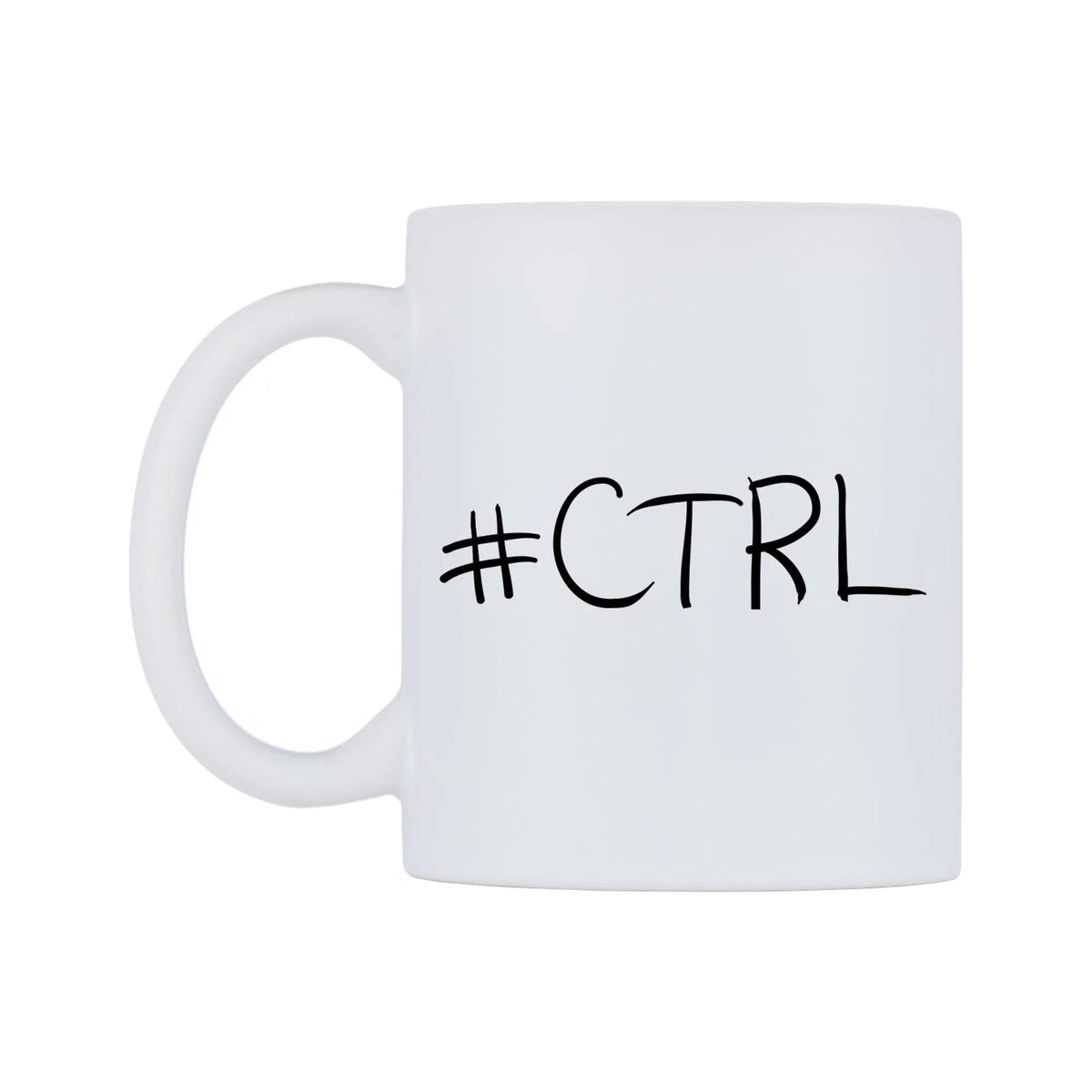 CTRL Mug — mug, right side, on a white background