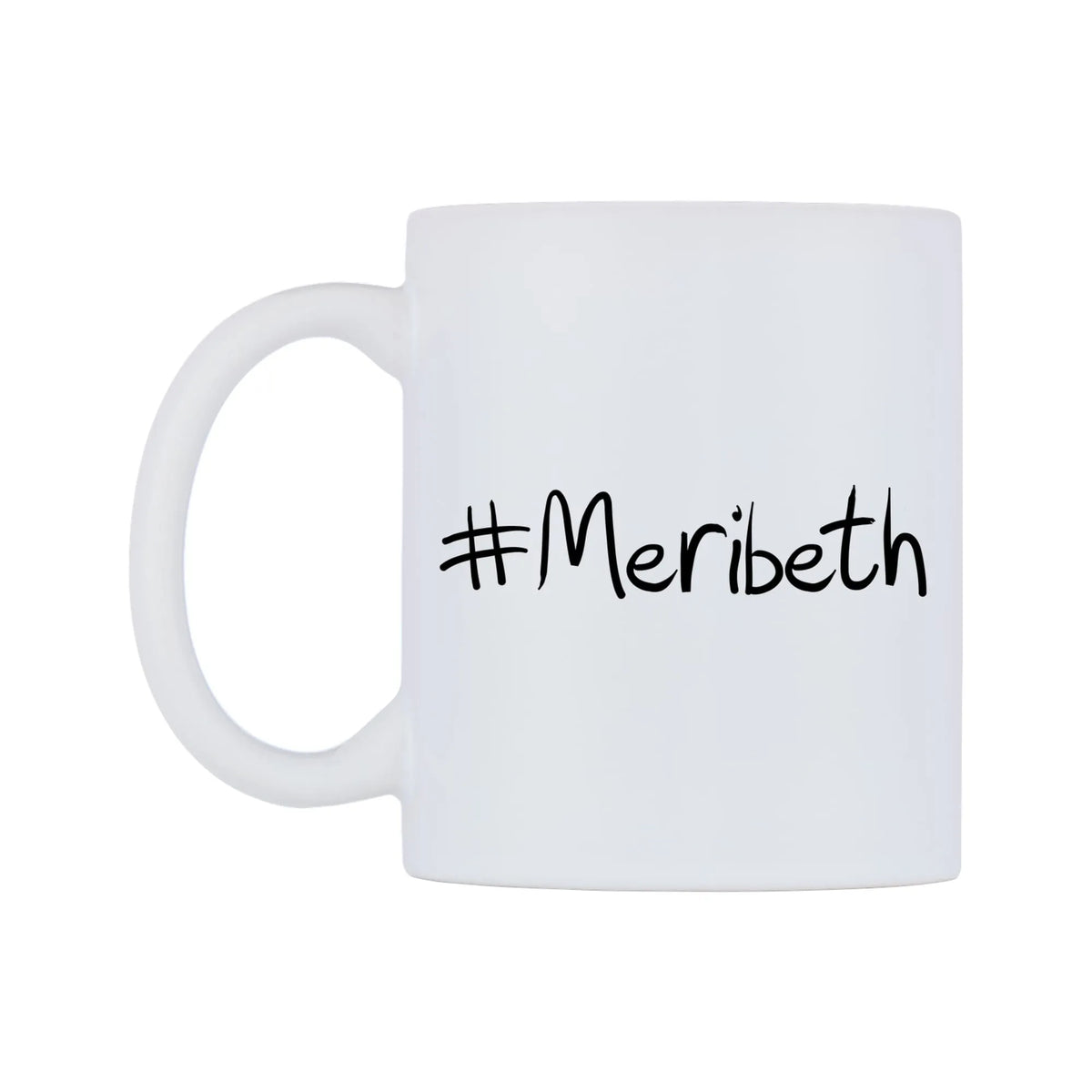 Meribeth Mug — mug, right side, on a white background