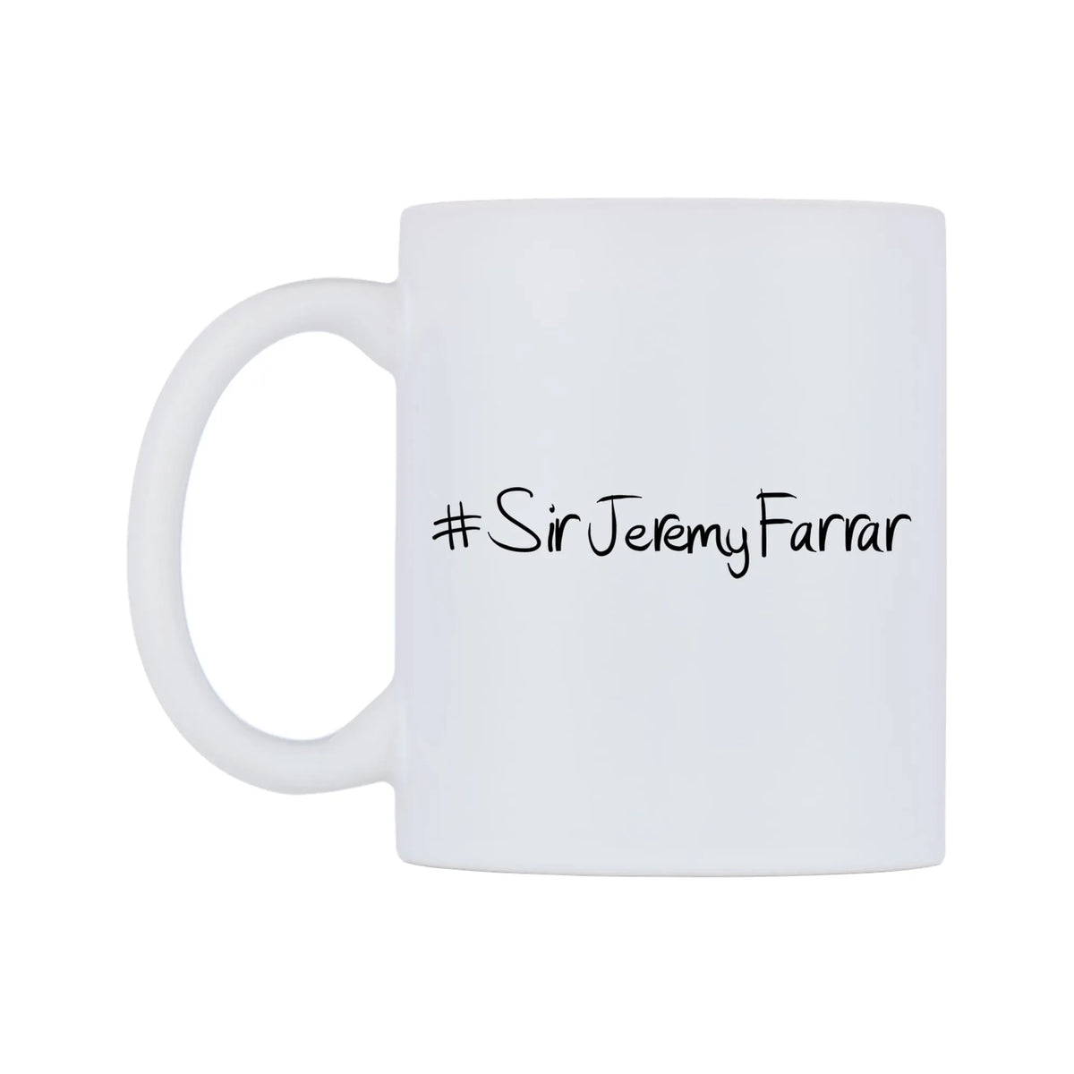 SirJeremyFarrar Mug — mug, right side, on a white background