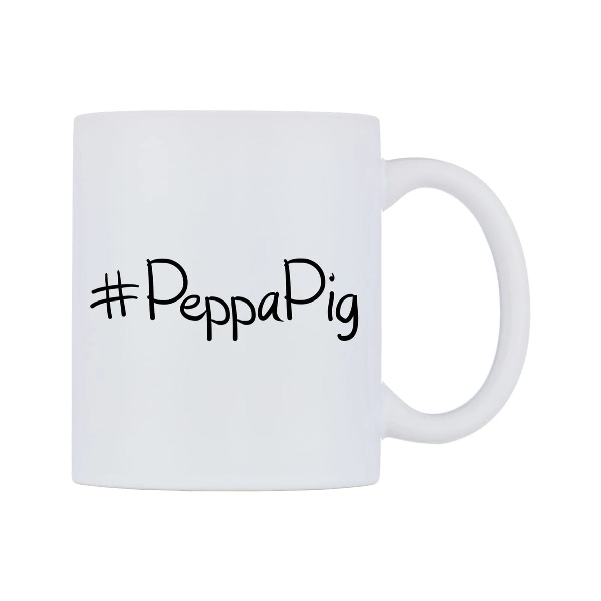 PeppaPig Mug — mug, left side, on a white background