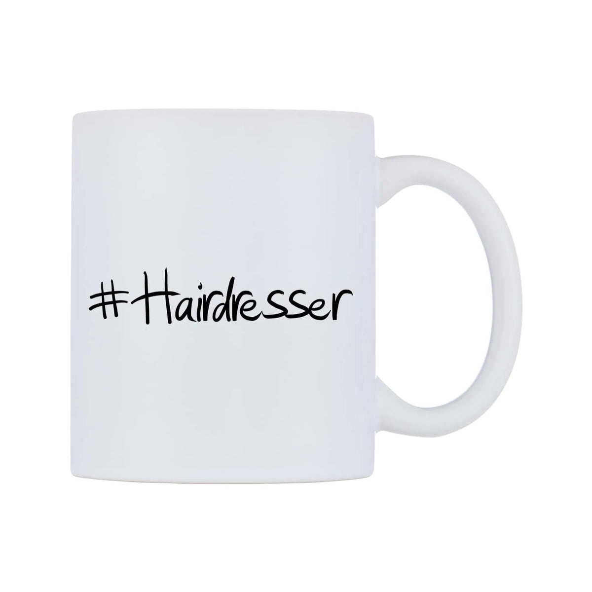 Hairdresser Mug — mug, left side, on a white background