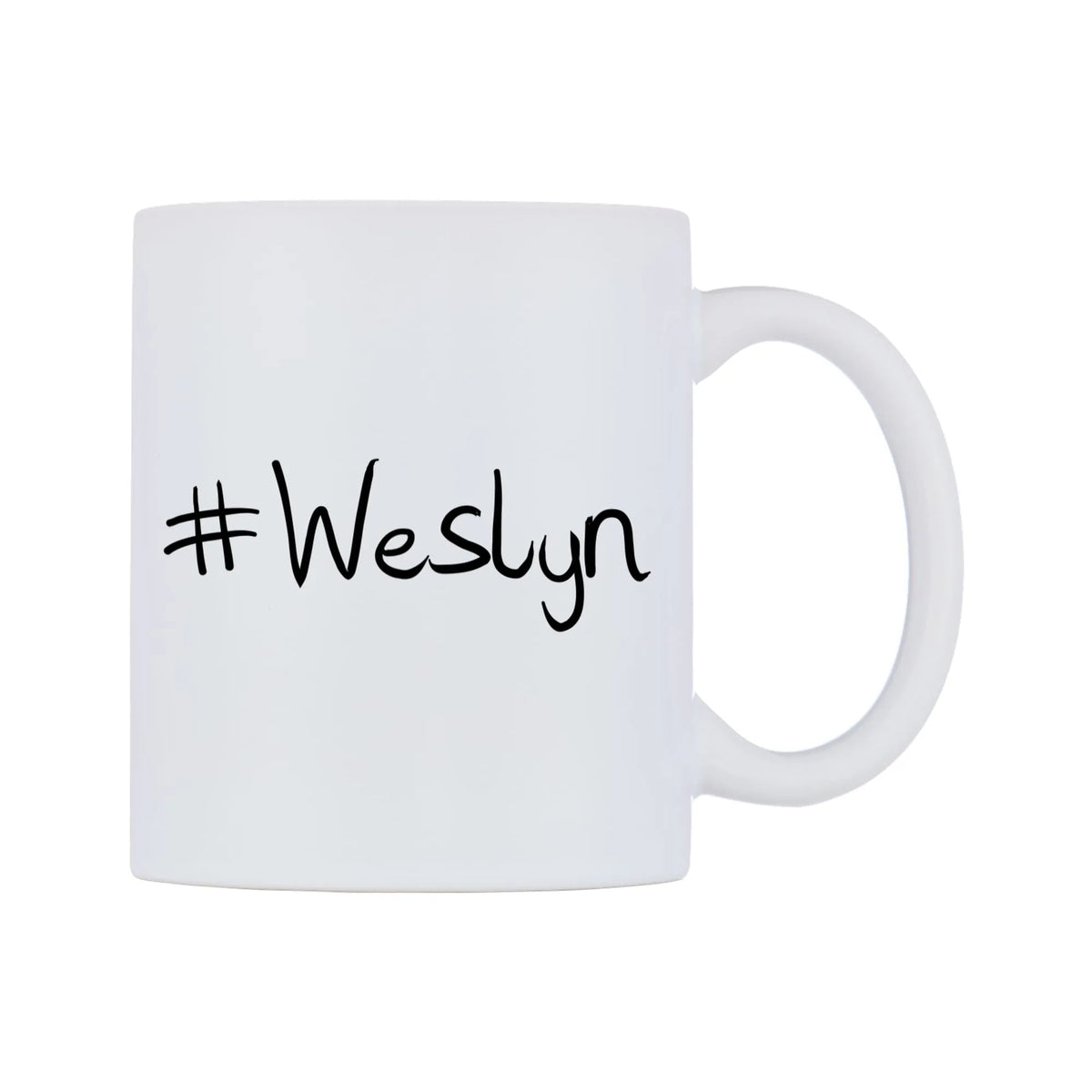 Weslyn Mug — mug, left side, on a white background