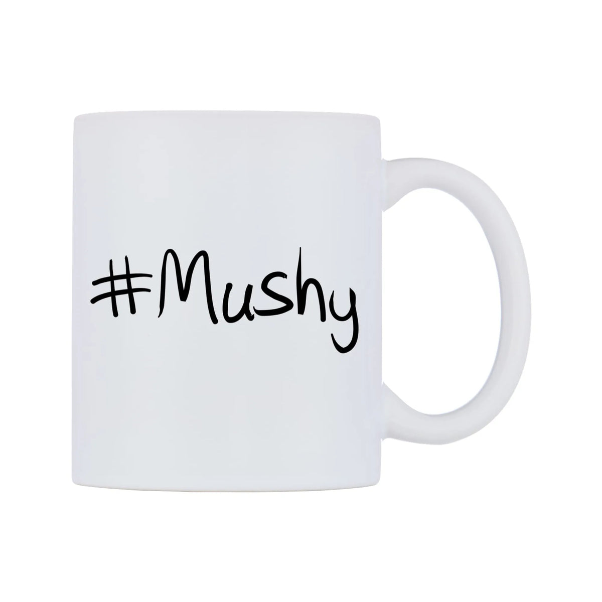 Mushy Mug — mug, left side, on a white background