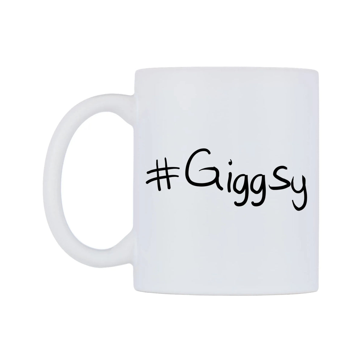 Giggsy Mug — mug, right side, on a white background