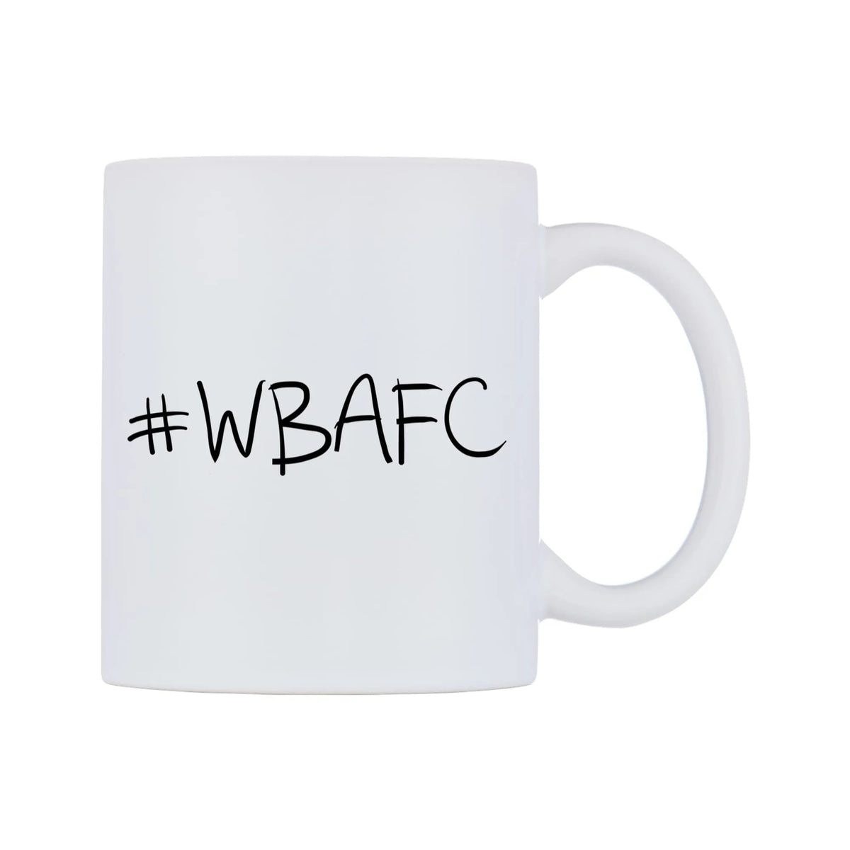 WBAFC Mug — mug, left side, on a white background