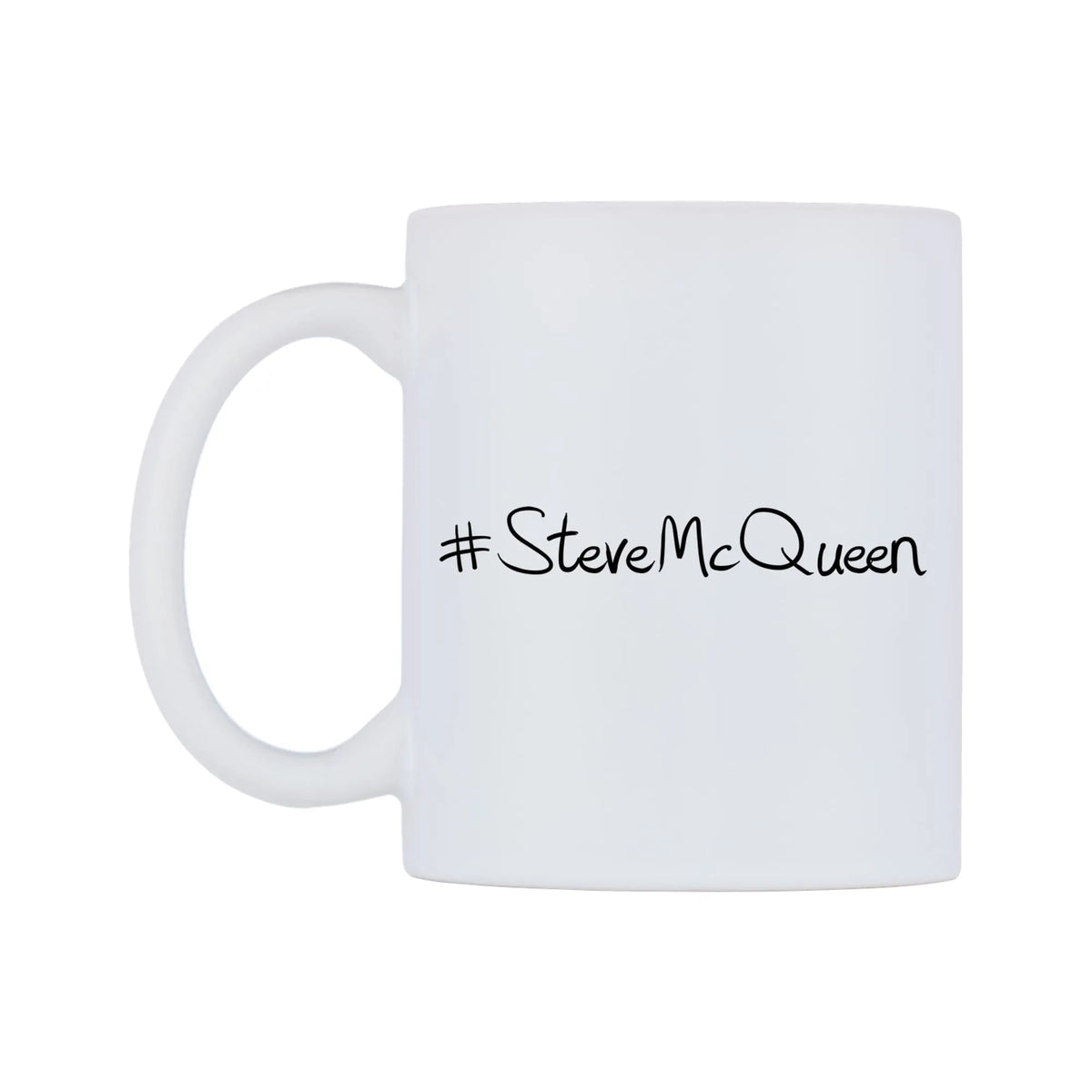 SteveMcQueen Mug — mug, right side, on a white background