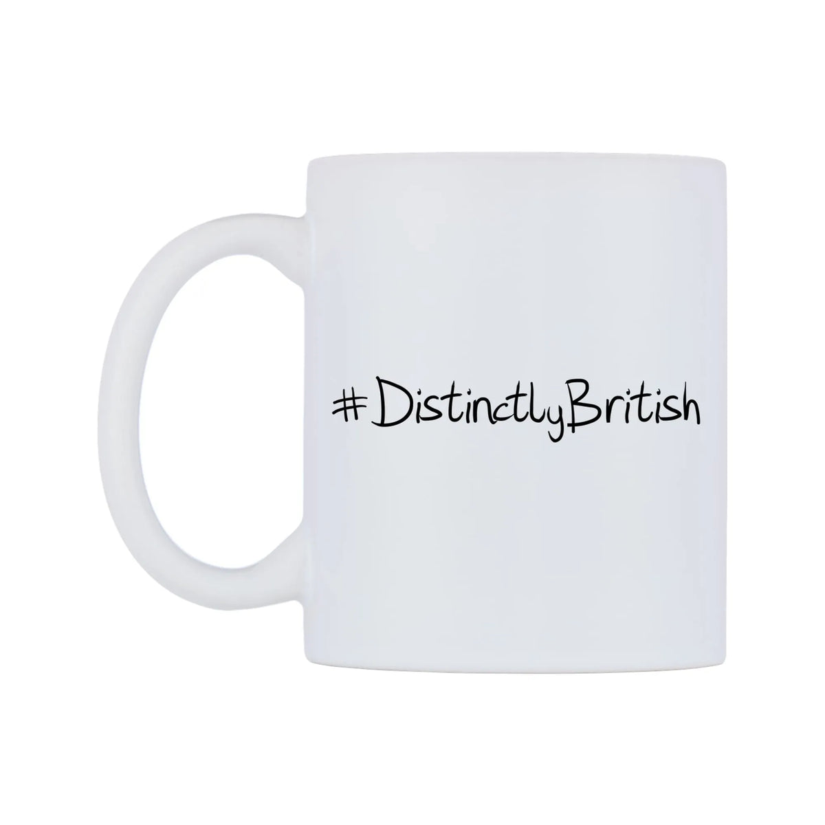 DistinctlyBritish Mug — mug, right side, on a white background