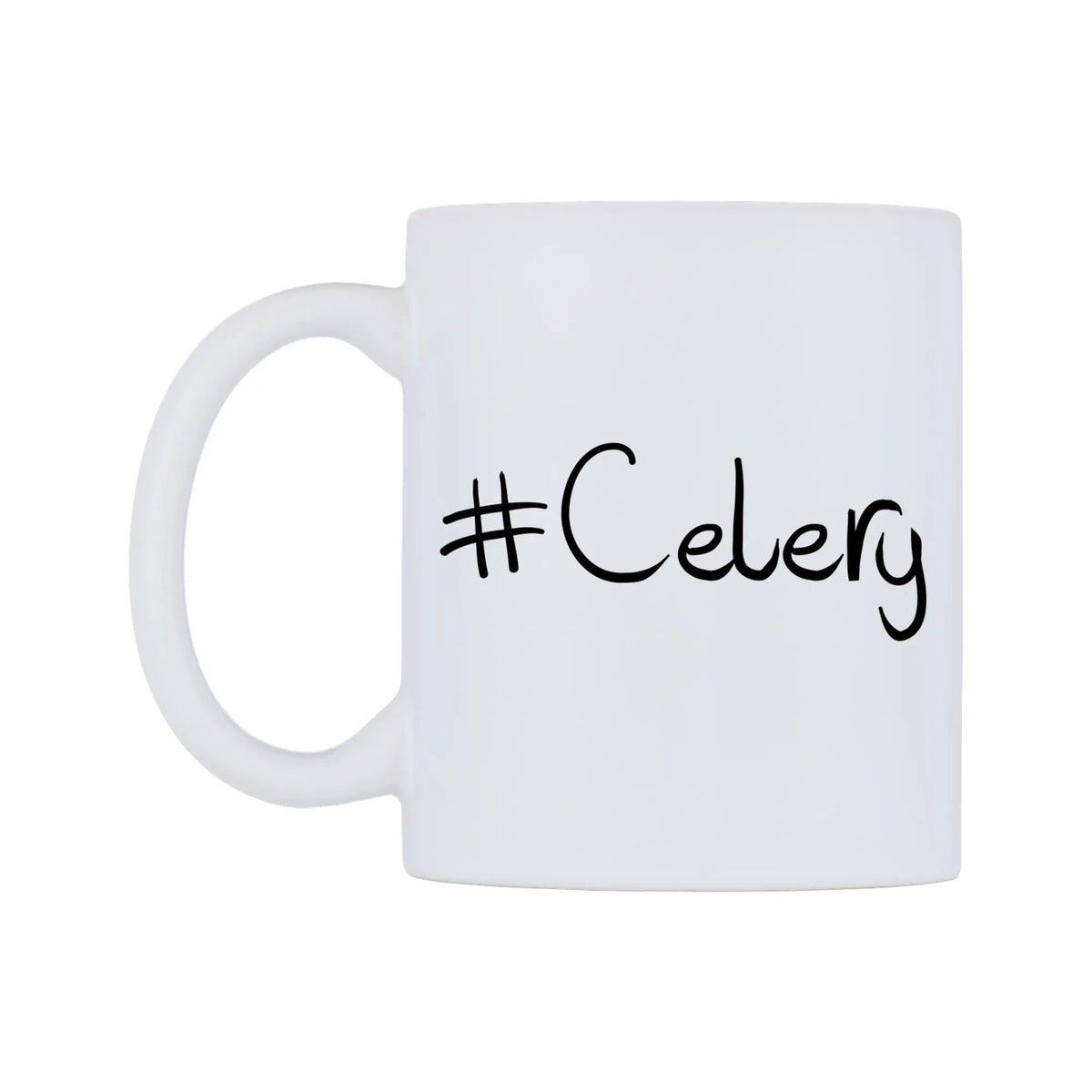 Celery Mug — mug, right side, on a white background