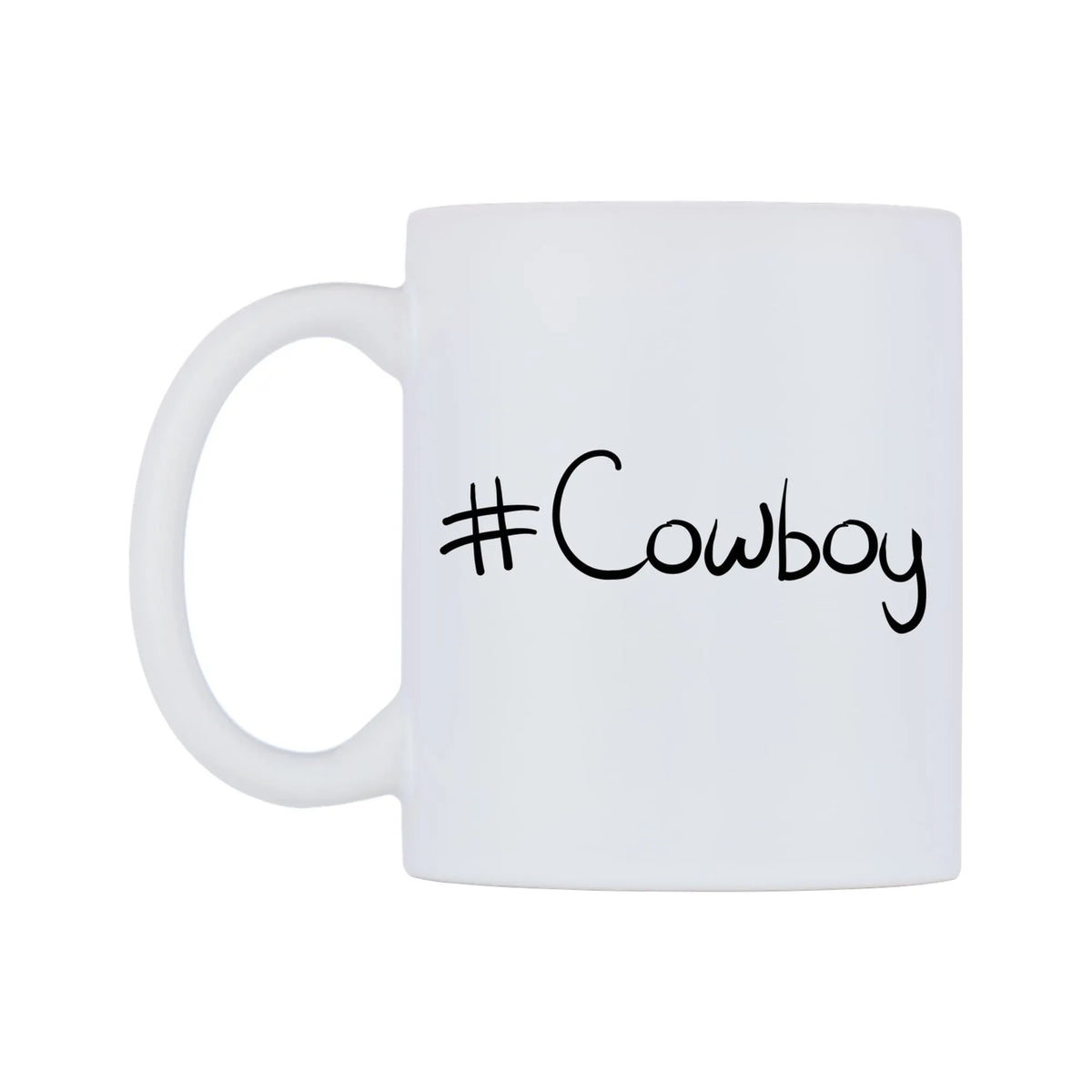 Cowboy Mug — mug, right side, on a white background