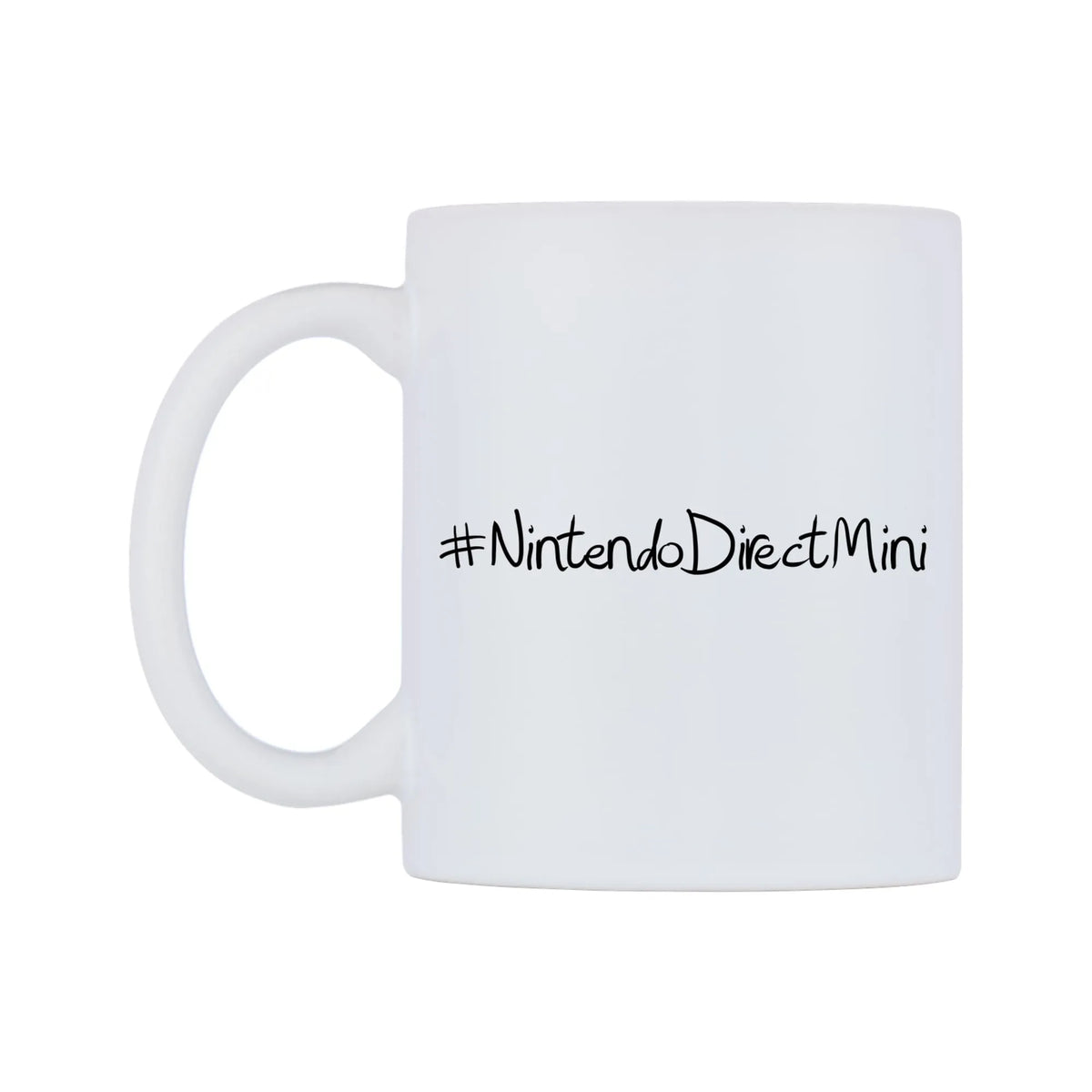 NintendoDirectMini Mug — mug, right side, on a white background