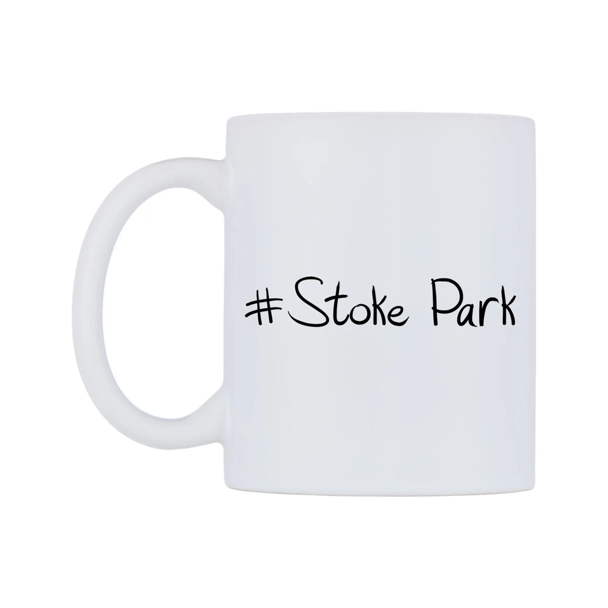 Stoke Park Mug — mug, right side, on a white background