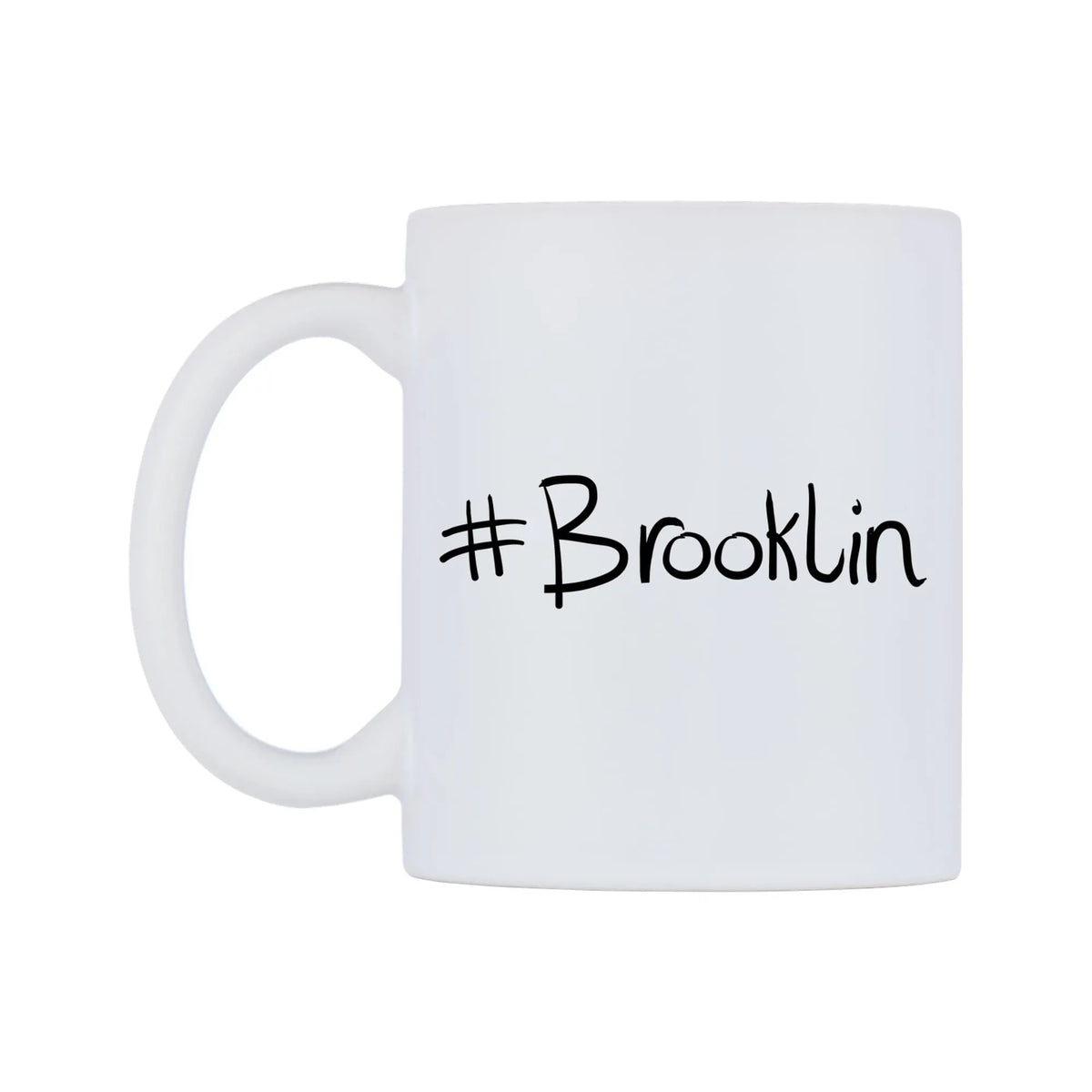 Brooklin Mug — mug, right side, on a white background