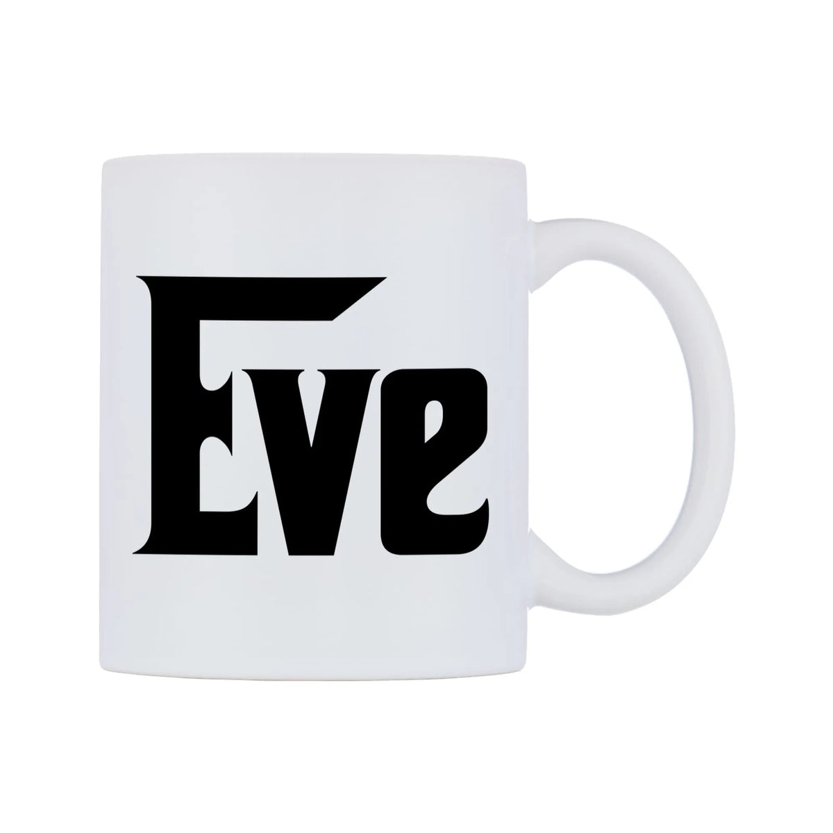 Eve - Godfather Themed Mug — white 11oz gloss mug, left side, on a white background