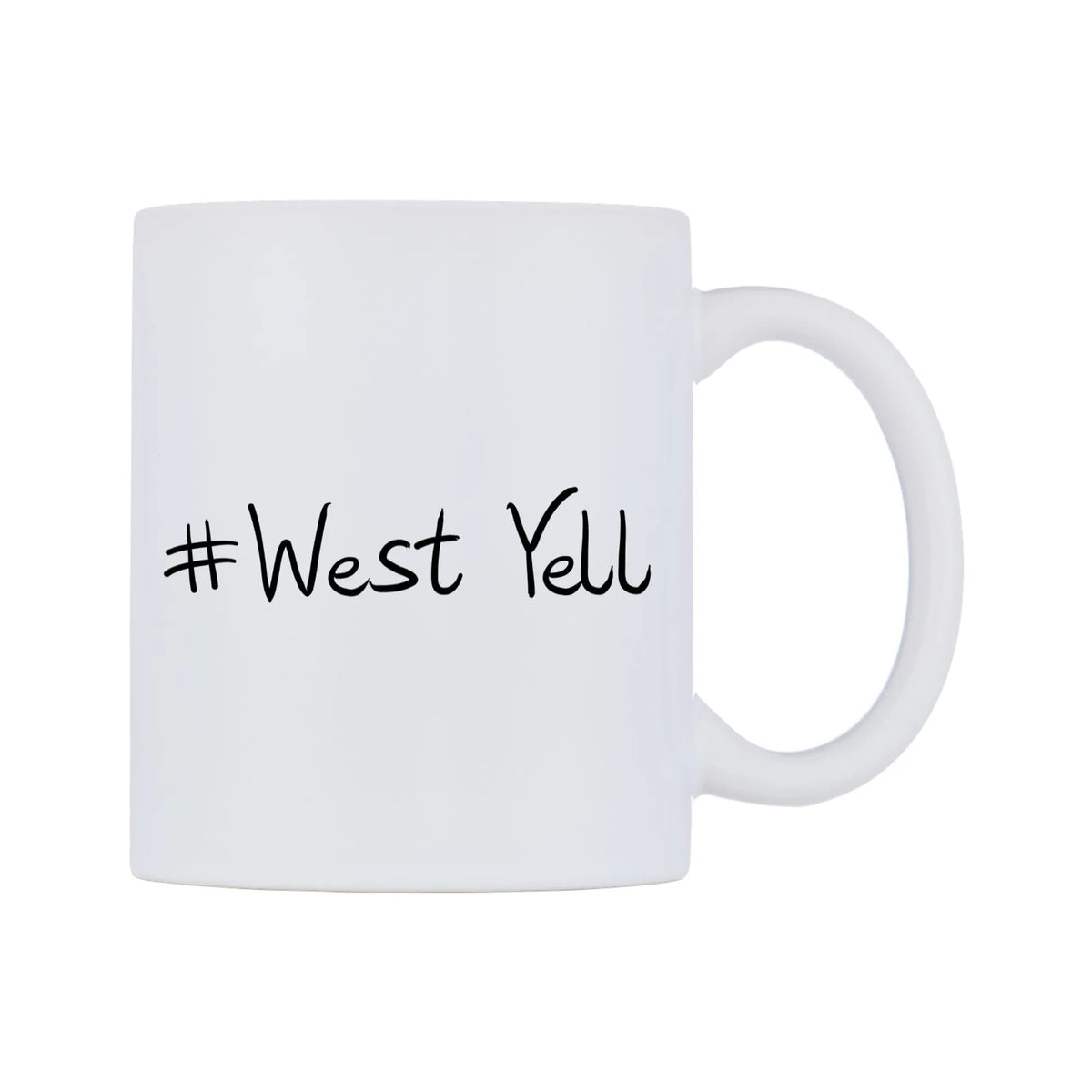 West Yell Mug — mug, left side, on a white background