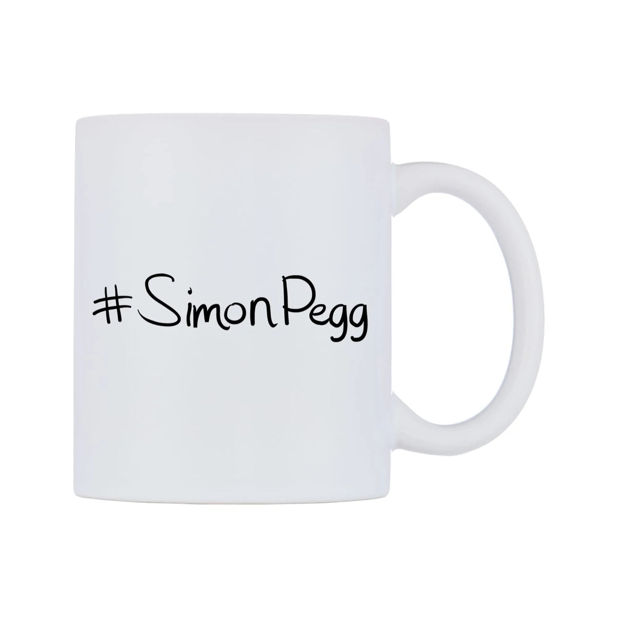 SimonPegg Mug — mug, left side, on a white background