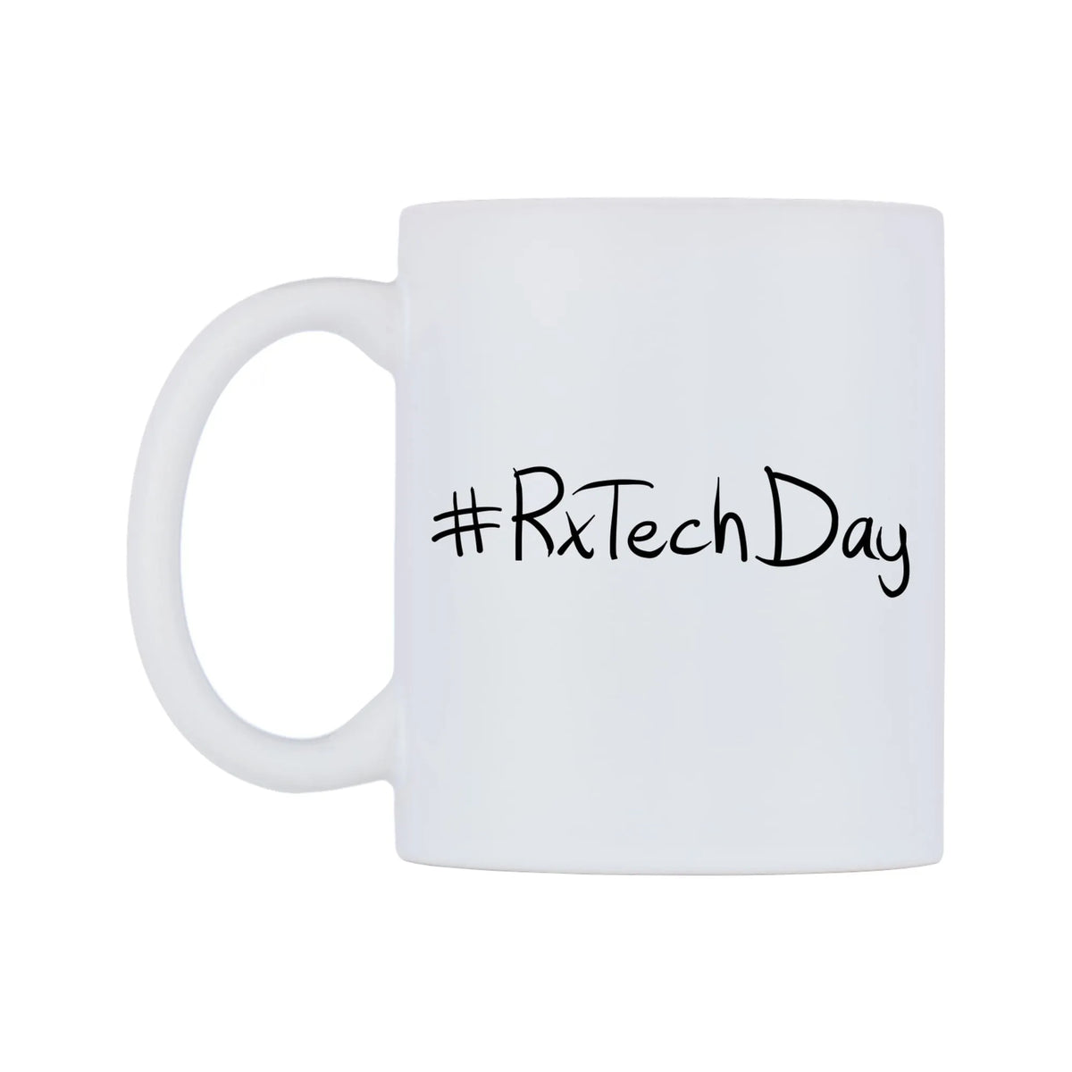RxTechDay Mug — mug, right side, on a white background