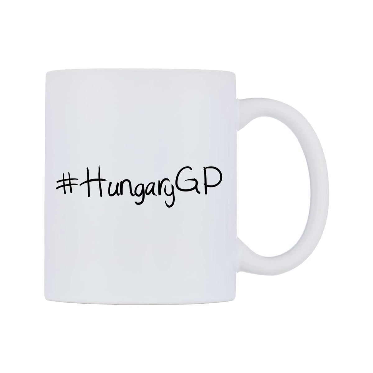 HungaryGP Mug — mug, left side, on a white background