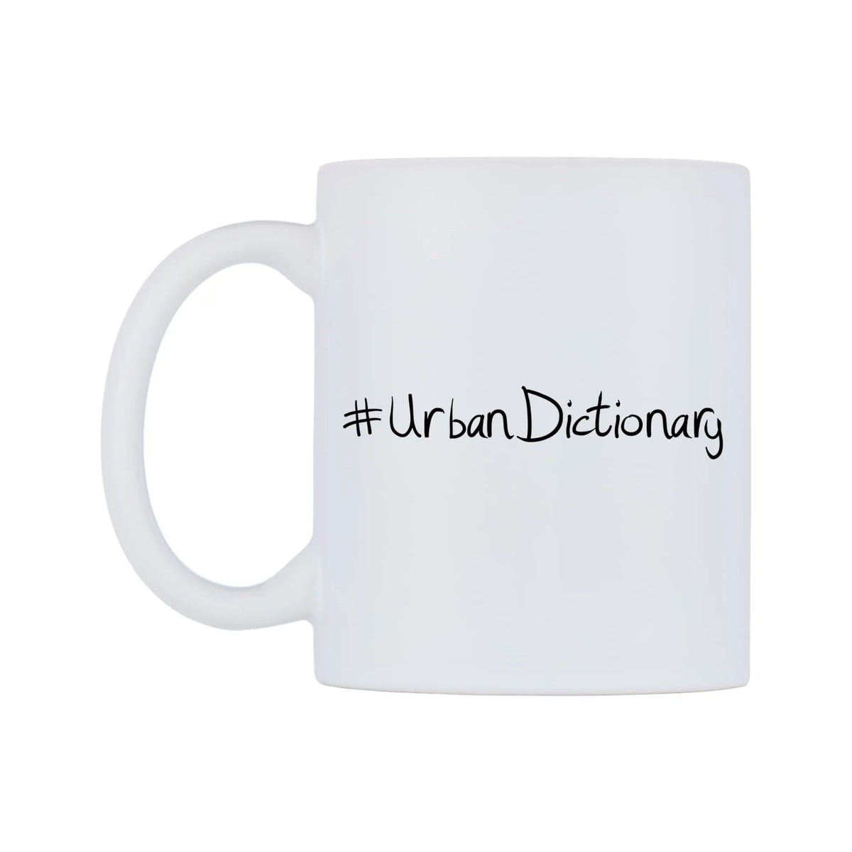 UrbanDictionary Mug — mug, right side, on a white background