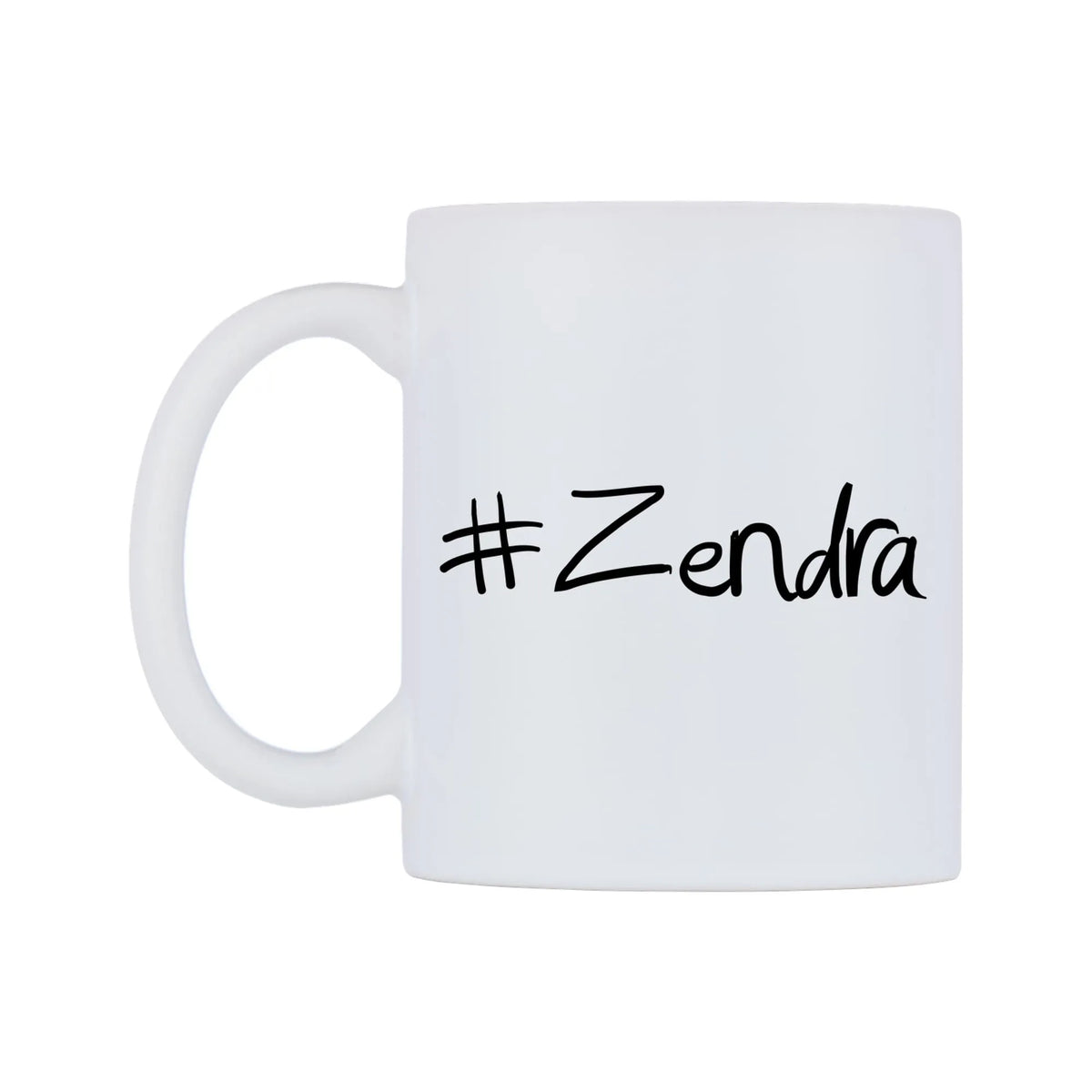 Zendra Mug — mug, right side, on a white background