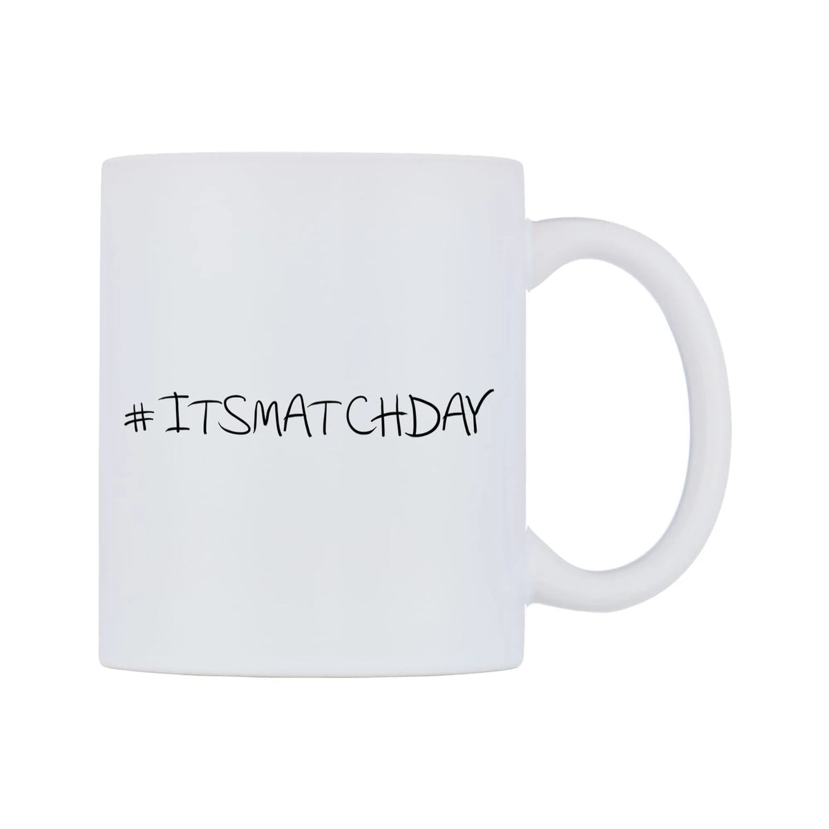 ITSMATCHDAY Mug — mug, left side, on a white background