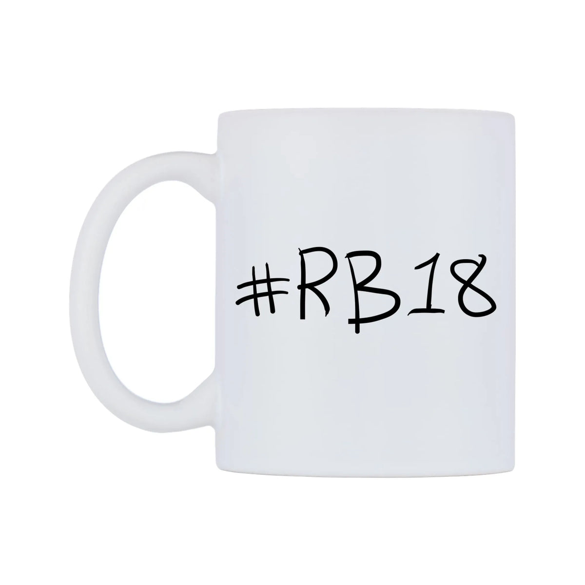 RB18 Mug — mug, right side, on a white background
