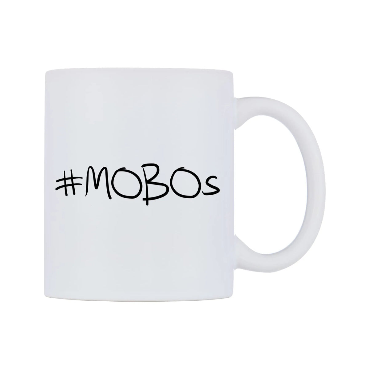 MOBOs Mug — mug, left side, on a white background