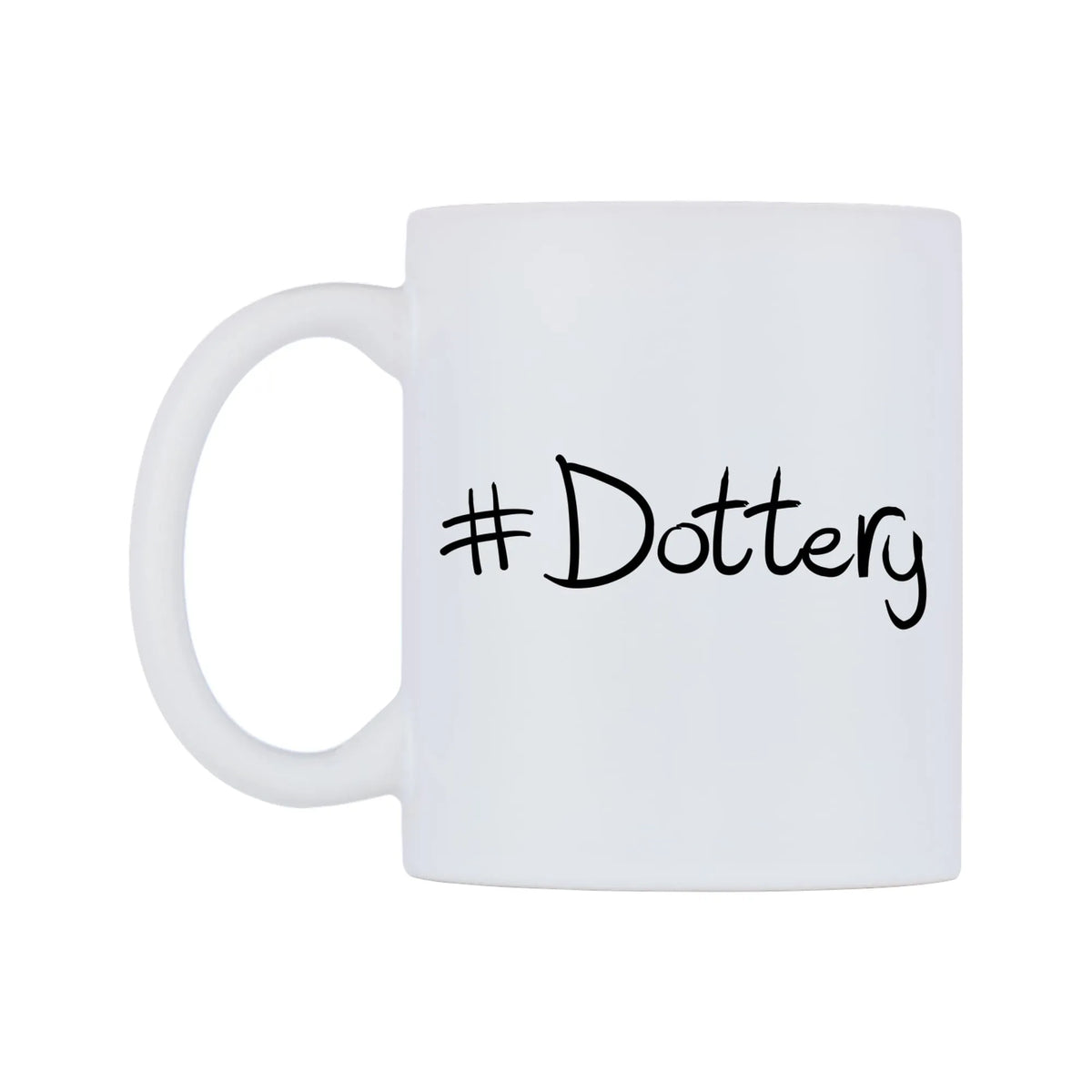 Dottery Mug — mug, right side, on a white background