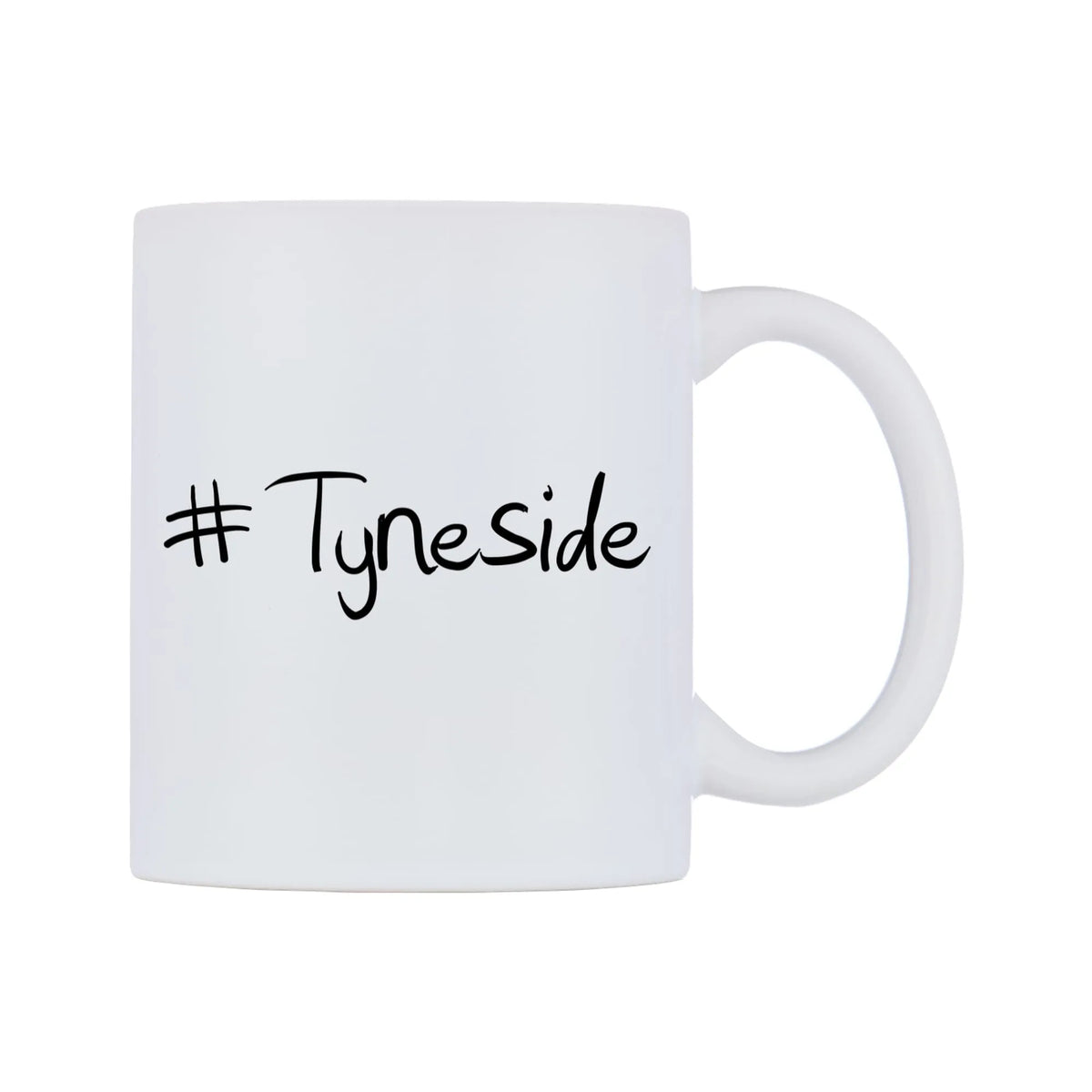 Tyneside Mug — mug, left side, on a white background