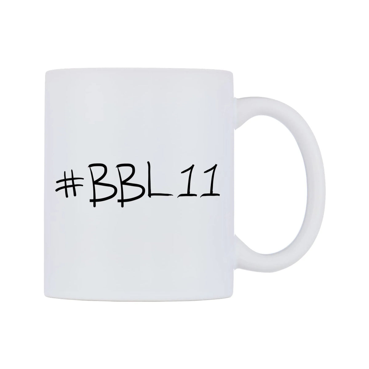 BBL11 Mug — mug, left side, on a white background