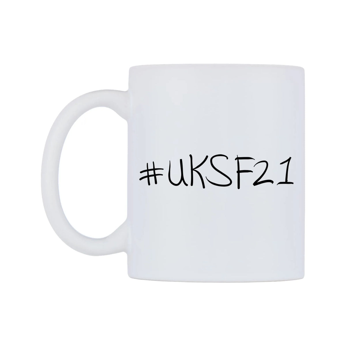 UKSF21 Mug — mug, right side, on a white background