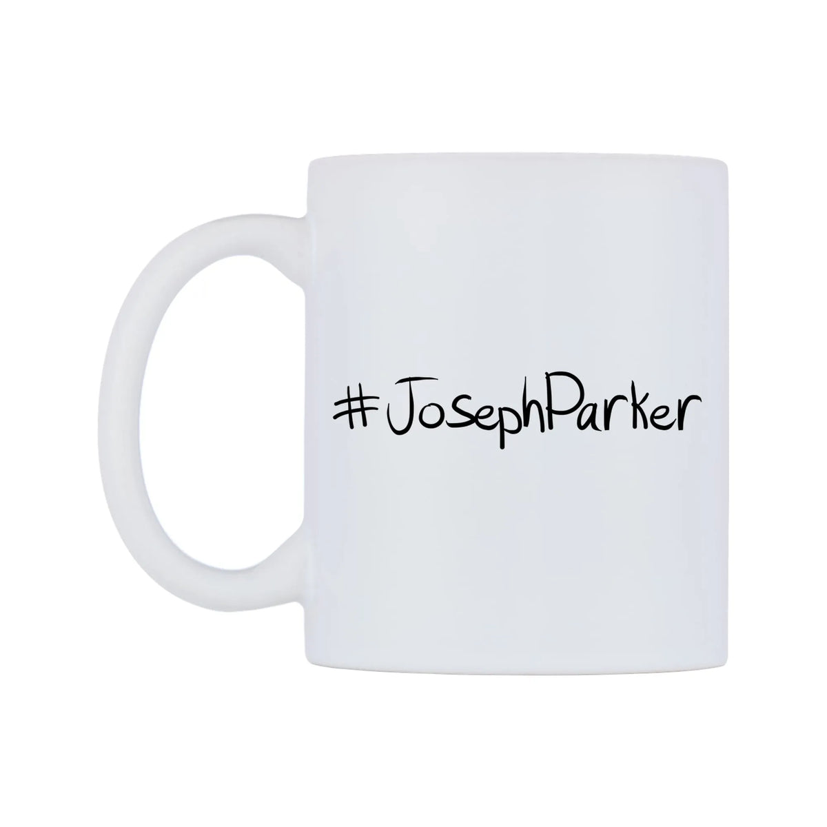 JosephParker Mug — mug, right side, on a white background