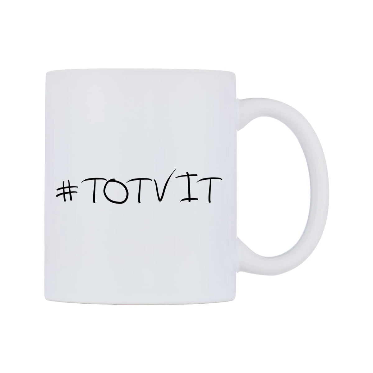 TOTVIT Mug — mug, left side, on a white background
