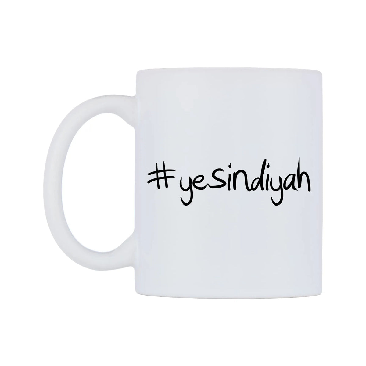 yesindiyah Mug — mug, right side, on a white background