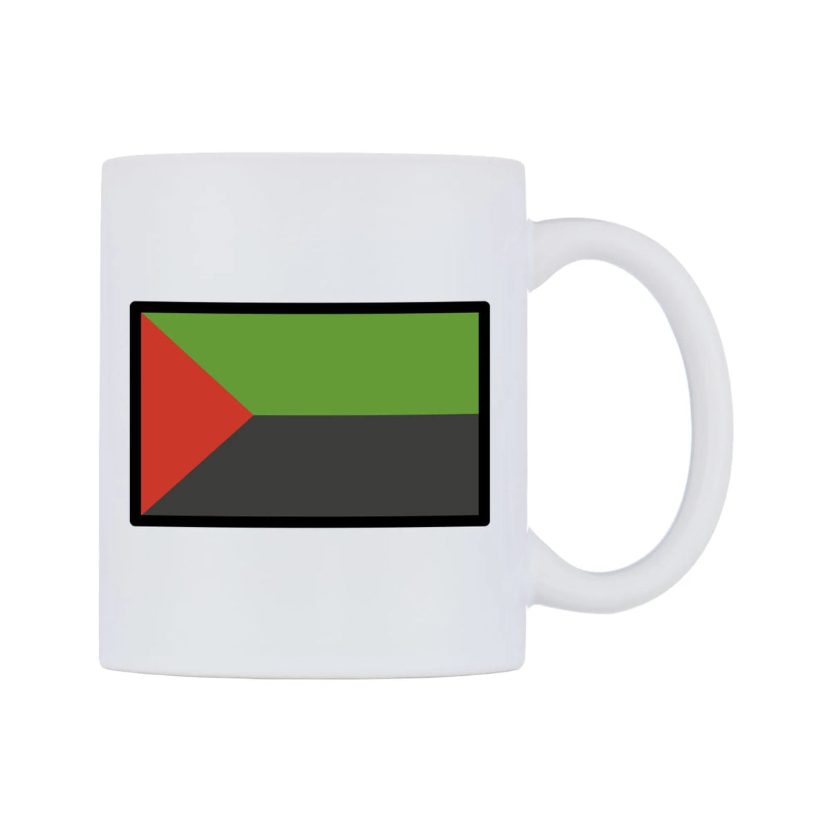 Martinique Flag Emoji Mug — mug, left side, on a white background