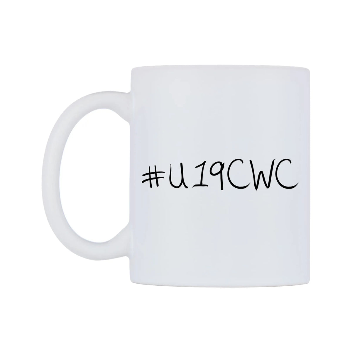 U19CWC Mug — mug, right side, on a white background